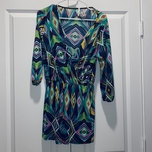 Sage Colorful Romper